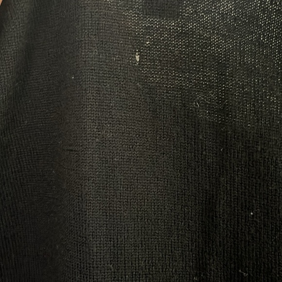 Burberry London black 100% fine merino wool short sleeve top - Picture 6 of 7